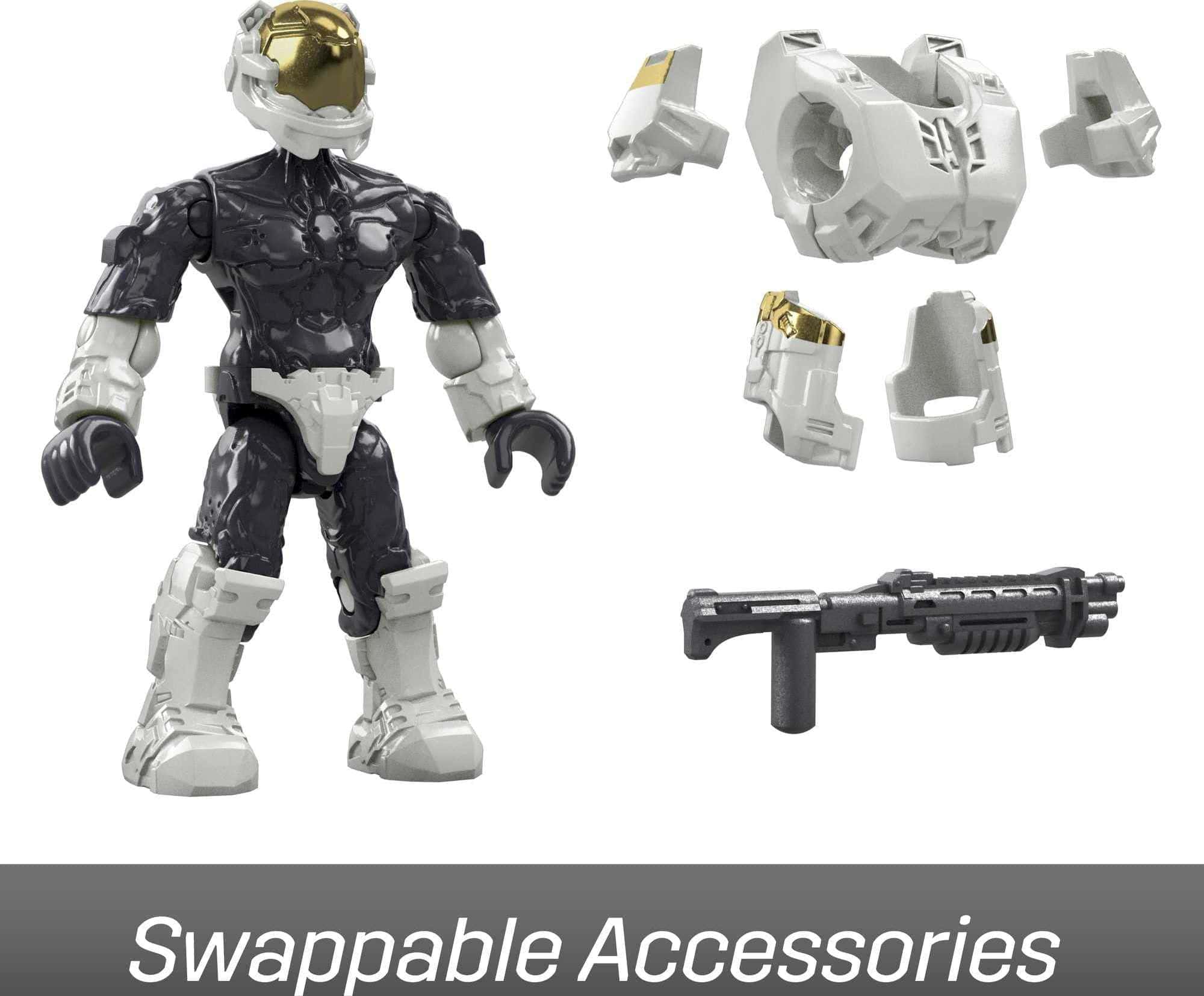 Set de construcción de juguetes de coches Mega Halo - Imagen 7