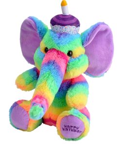 Peluche Animado WILD REPUBLIC, Feliz Cumpleaños, Elefante