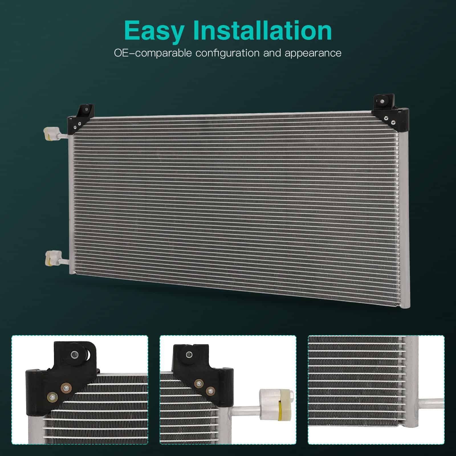 Condensador de Aire Acondicionado SCITOO 4904 para Ford - Imagen 4