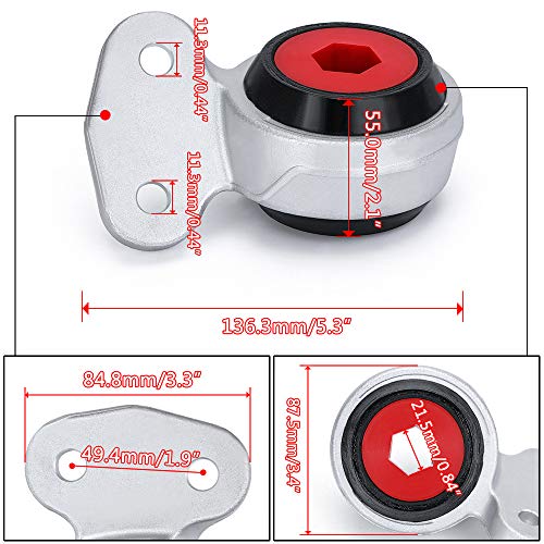 PTNHZ Kit de Manguitos del Brazo de Control Delantero de - Imagen 6