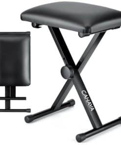 Banqueta de Teclado CAHAYA X-Style Ajustable en Altura