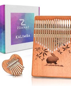 Kalimba Zoanaz 17 Teclas y Mini Kalimba 8 Teclas. Caja de