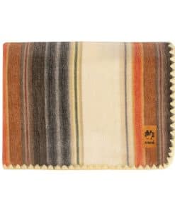 Manta de Lana de Alpaca - Manta de Cama -Café Claro