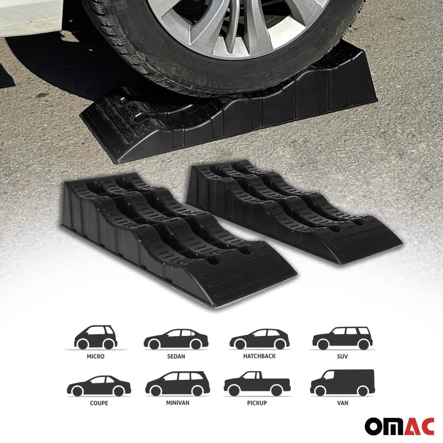 Rampas Multinivel OMAC para RV Remolque Campista Coche - Imagen 5