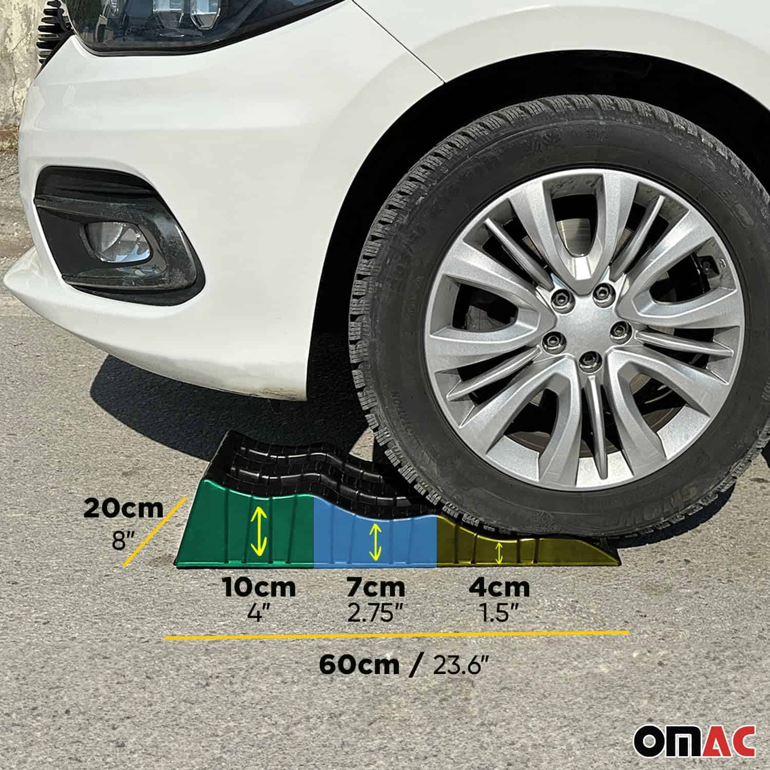 Rampas Multinivel OMAC para RV Remolque Campista Coche - Imagen 4