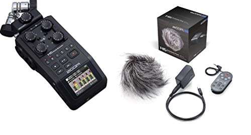 Grabadora portátil Zoom H6 All Black (Versión 2020) de 6