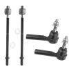 4PC Front Inner/Outer Tie Rod Ends for 2005-2010 Chrysler