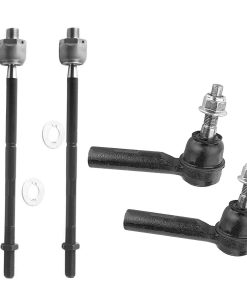 4PC Front Inner/Outer Tie Rod Ends for 2005-2010 Chrysler