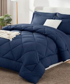 Juego Completo de Edredón CozyLux con Sábanas 7 Piezas en