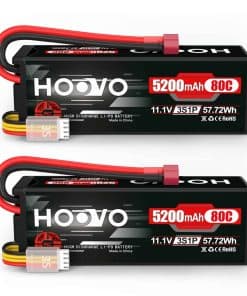 Batería HOOVO 3S Lipo 5200mAh 11.1V 80C con Estuche Rígido