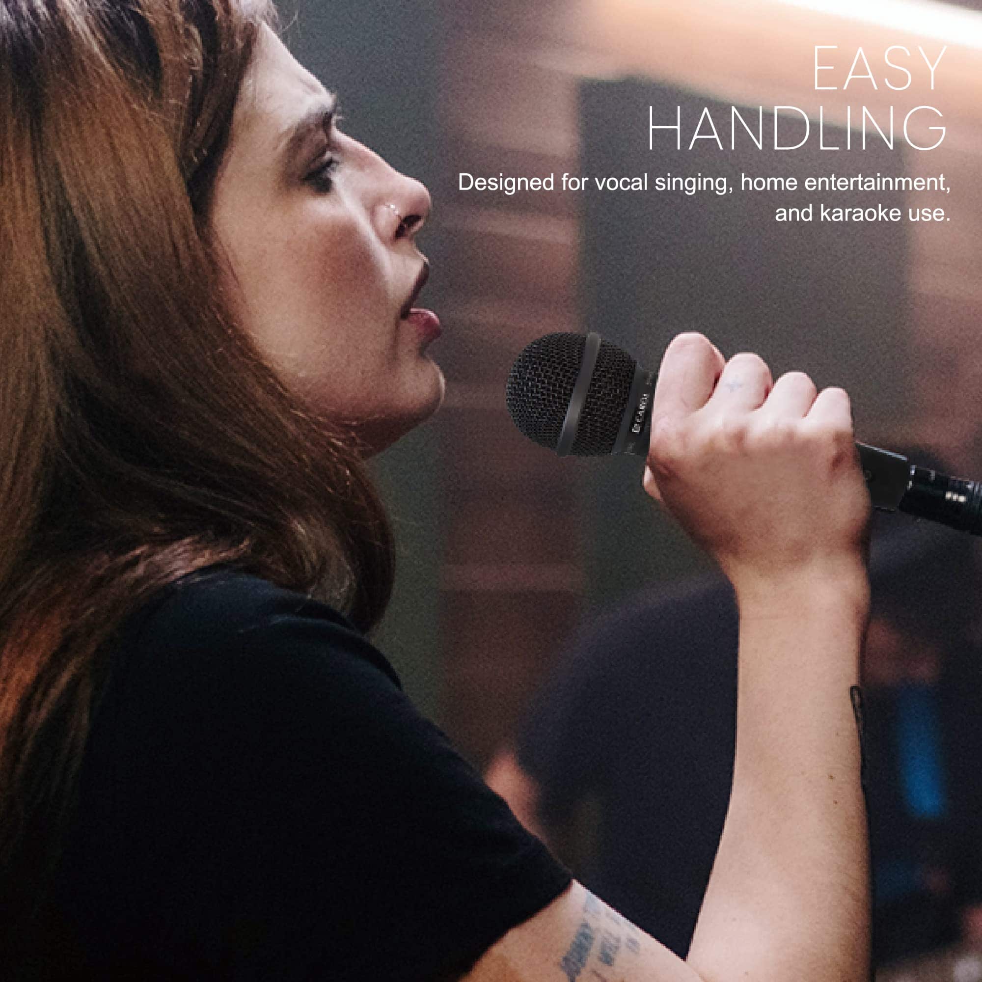 Micrófono Dinámico CAROL GS-36 Ultra Ligero de Uso Múltiple - Imagen 4