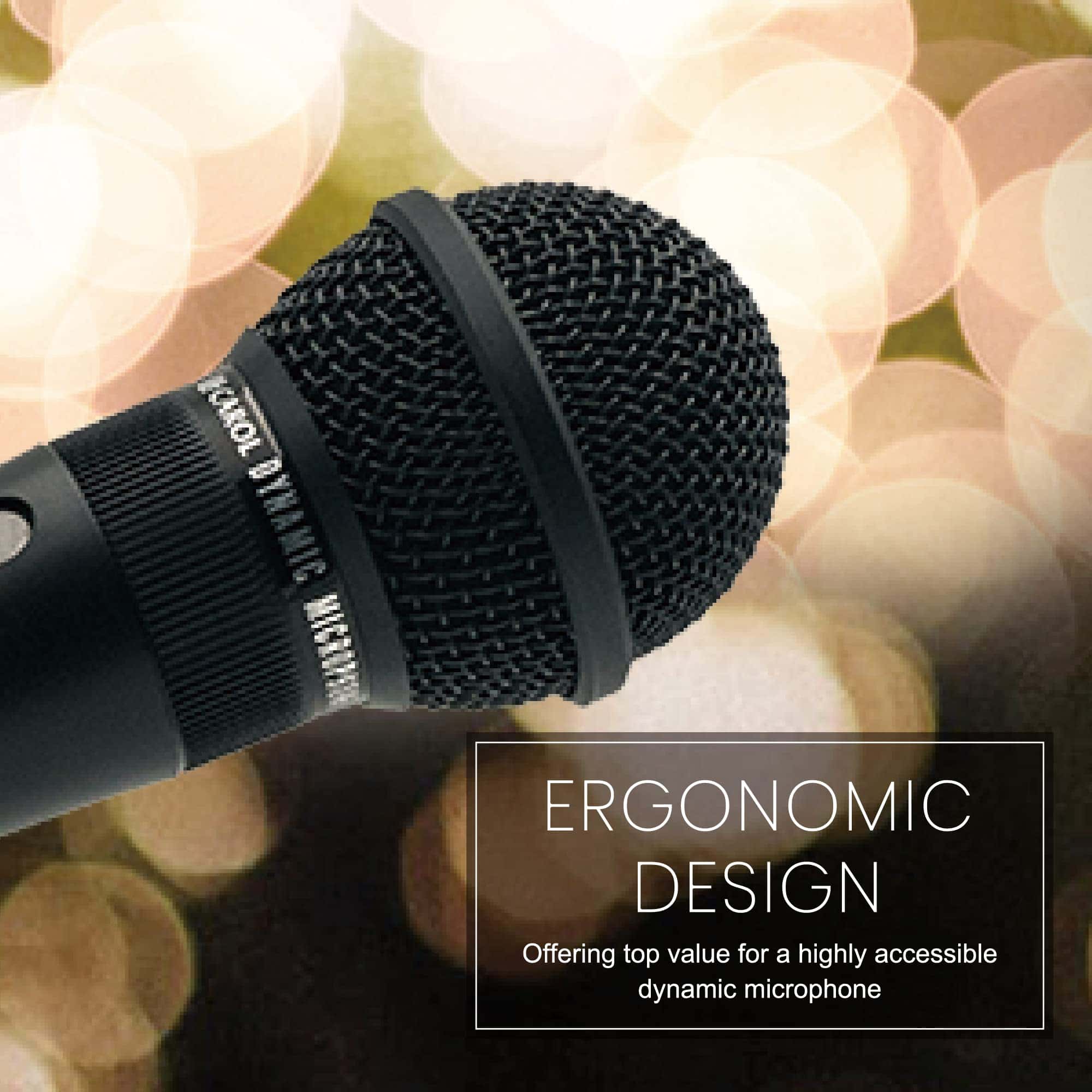 Micrófono Dinámico CAROL GS-36 Ultra Ligero de Uso Múltiple - Imagen 6