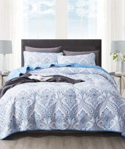 NEWLAKE Juego de Colcha de Algodón - Juego de Colcha