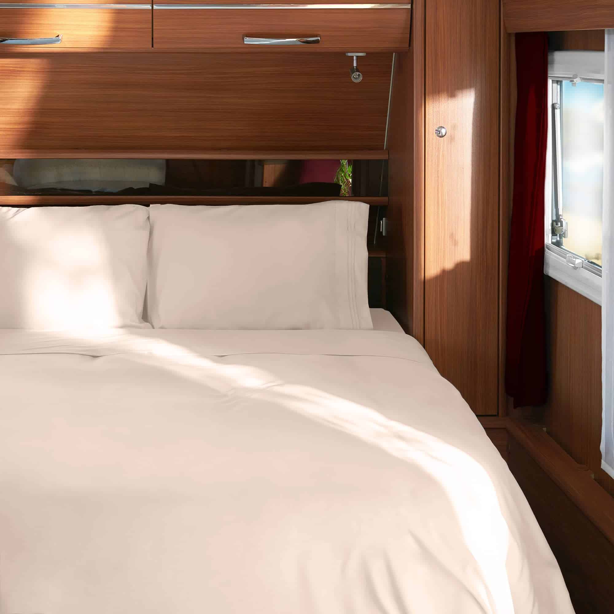 Juego de Sábanas Mellanni RV Short Queen - -Beige