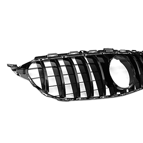 Parrilla delantera estilo C63 AMG para Mercedes Benz Clase - Imagen 8