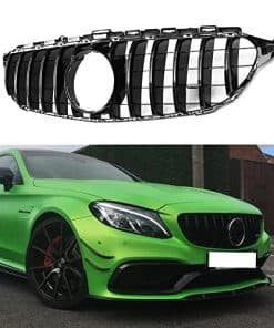 Parrilla delantera estilo C63 AMG para Mercedes Benz Clase