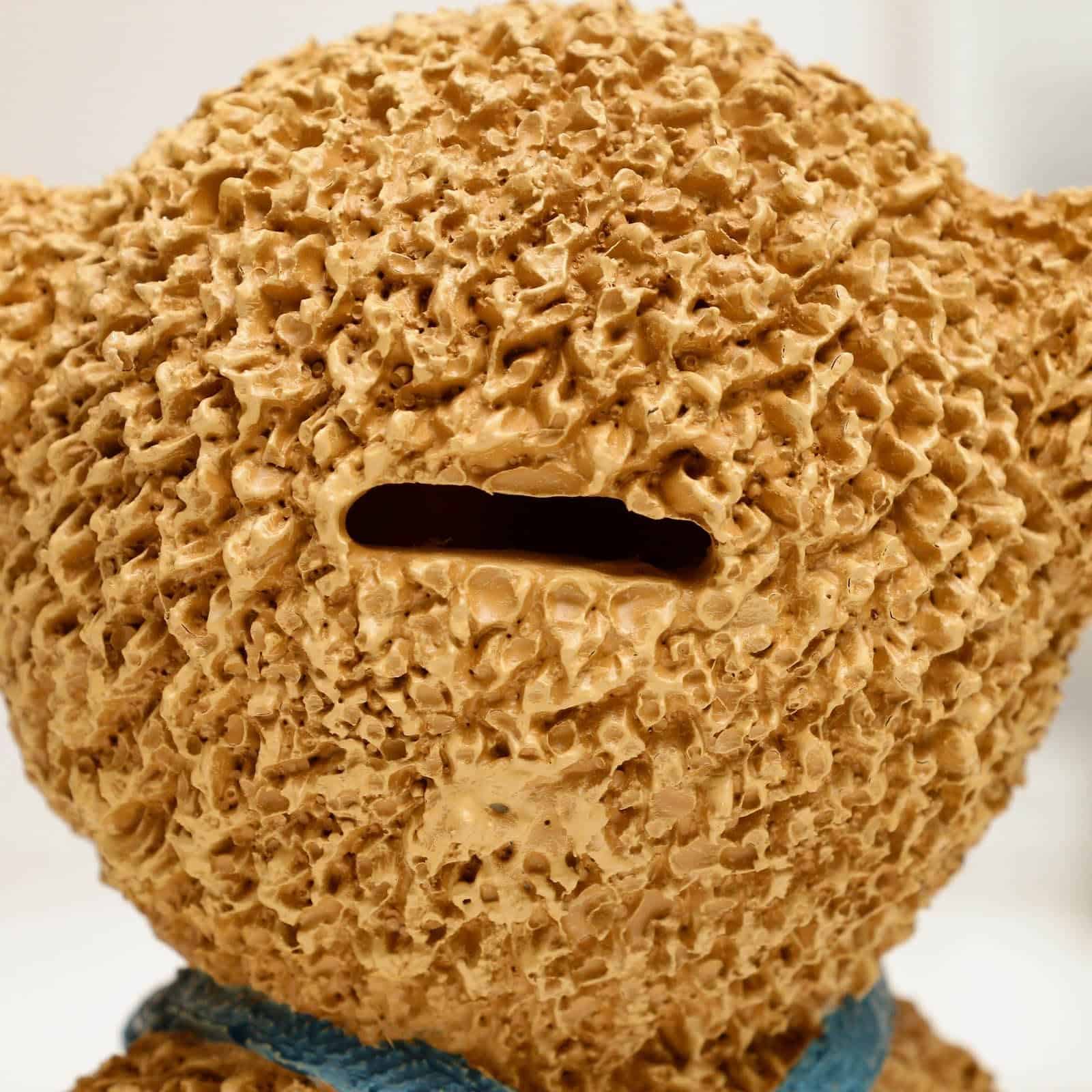 Lindo Alcancía en Forma de Oso de Polystone Color Café - Imagen 6