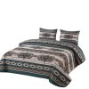 Set de Ropa de Cama de Colcha de Reina de 3 Piezas con