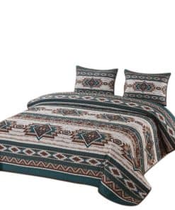 Set de Ropa de Cama de Colcha de Reina de 3 Piezas con