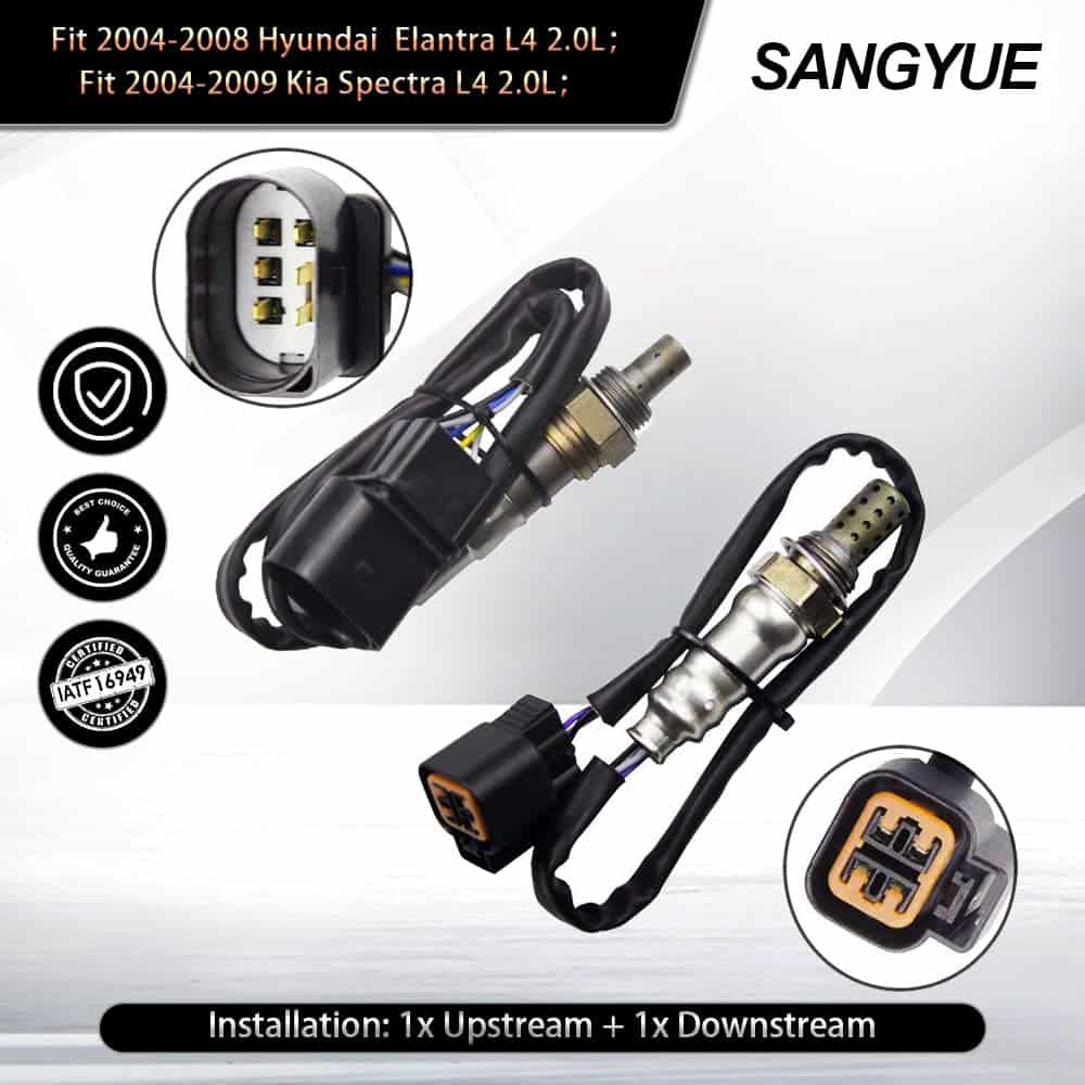 Sangyue 2X Sensor de Oxígeno para Hyundai Elantra 2004-2008 - Imagen 3