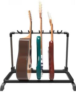 Soporte universal plegable para múltiples guitarras GUITTO