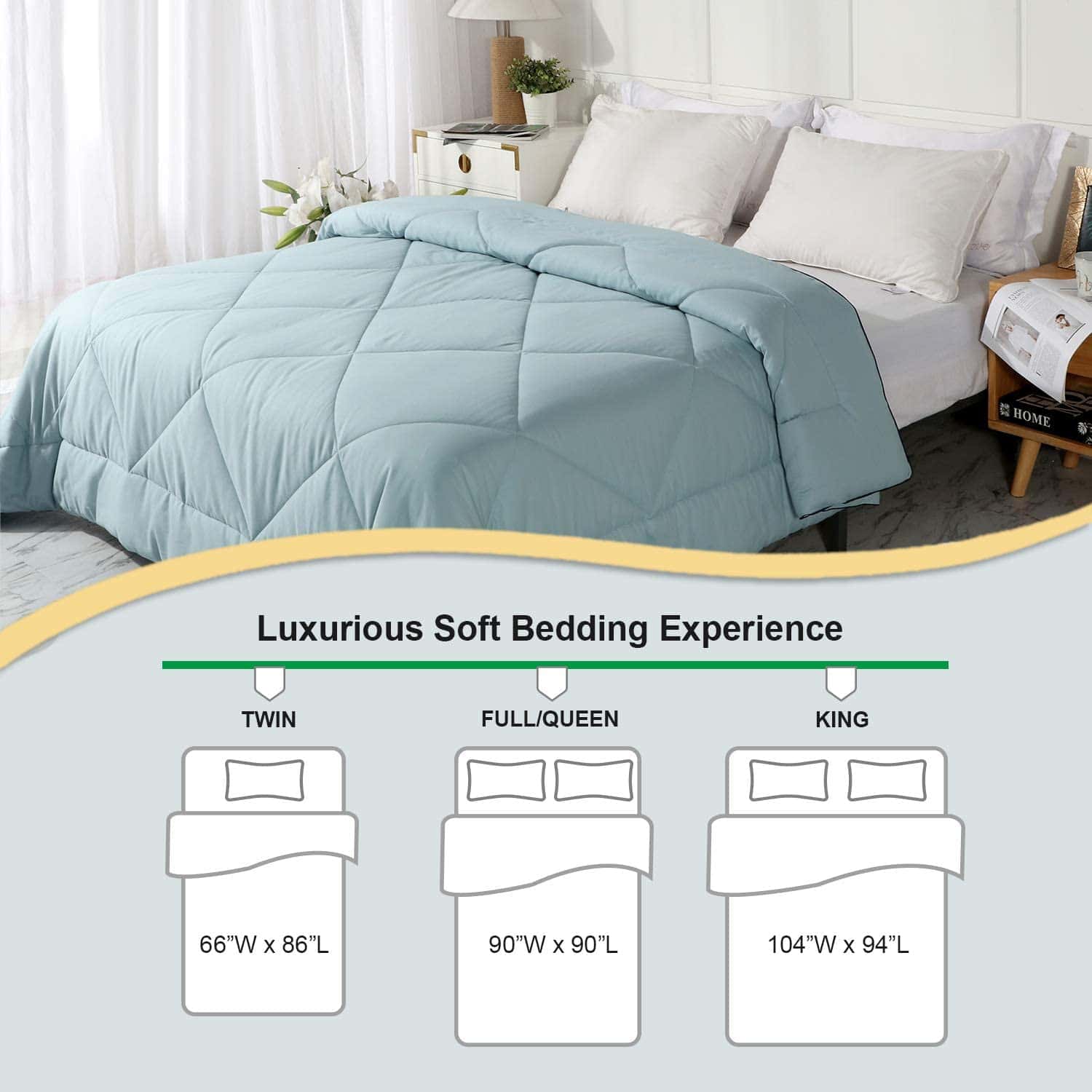 Edredón de cama sin comprimir de la colección Leisurely - Imagen 9