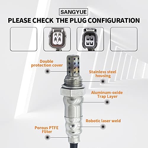 Sensor de oxígeno Sangyue 2X para Honda CR-V CRV 2010 2011 - Imagen 4