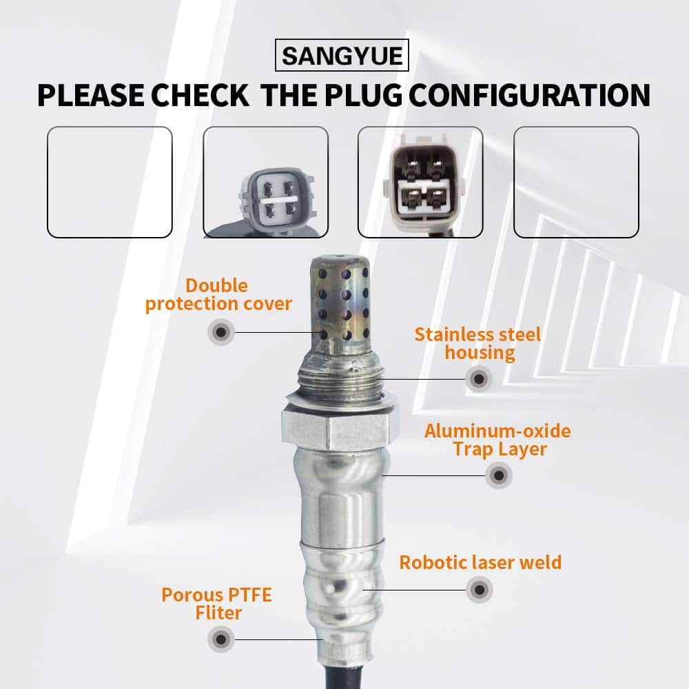 Sangyue 2X Sensor de Oxígeno para Toyota Prius 2004-2009 - Imagen 4