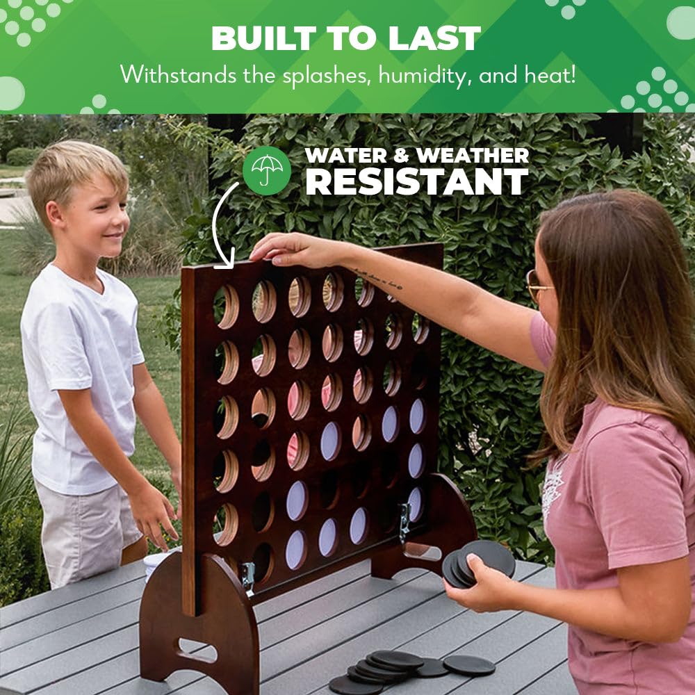 SWOOC Games - Juego Gigante Cuatro en Línea (Todo Clima) - Imagen 5