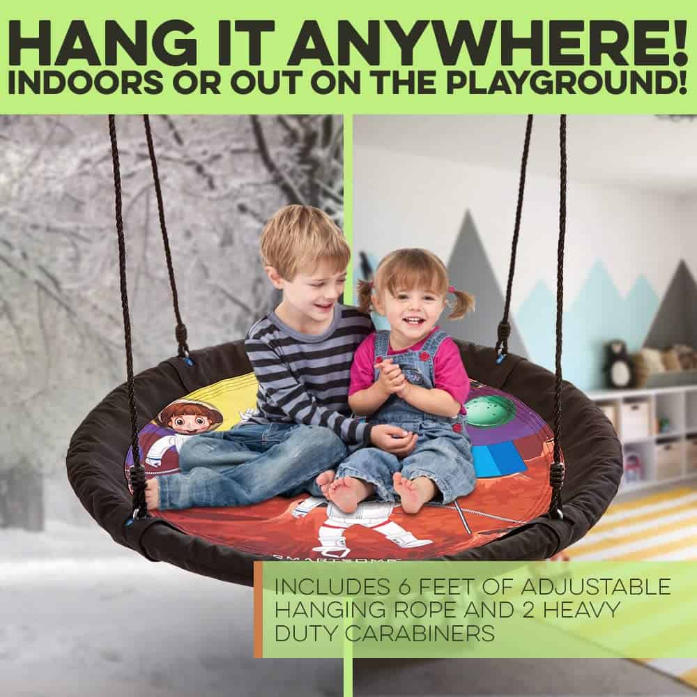 Smartsome Columpio de Árbol Grande para Niños - Columpio de - Imagen 5