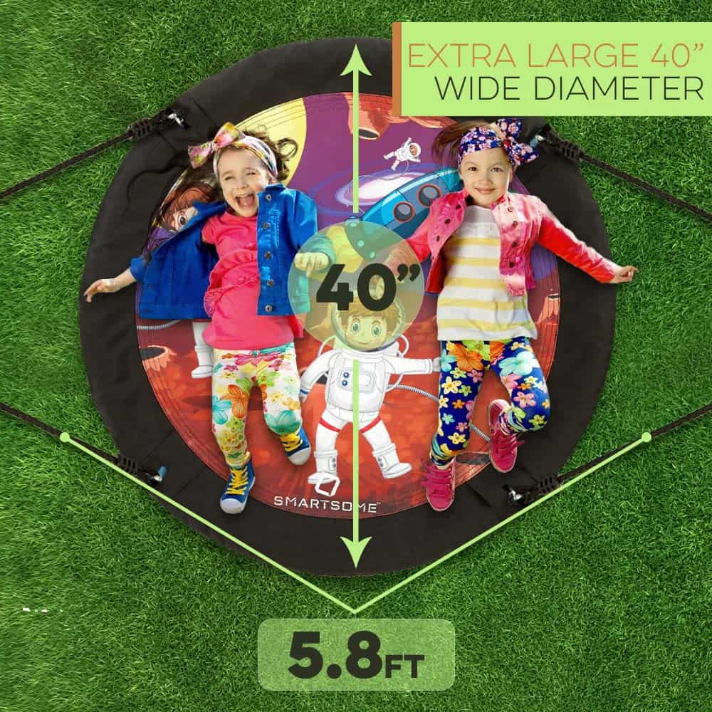 Smartsome Columpio de Árbol Grande para Niños - Columpio de - Imagen 6