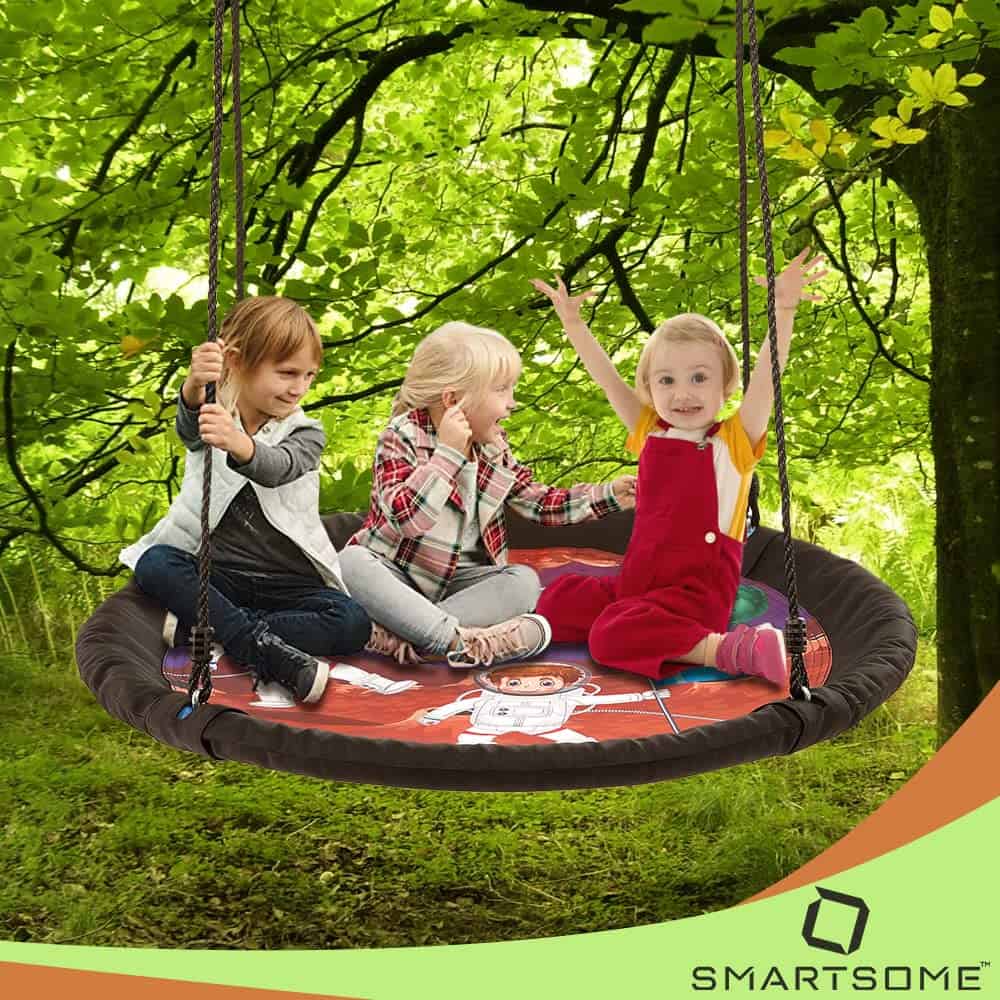 Smartsome Columpio de Árbol Grande para Niños - Columpio de - Imagen 3