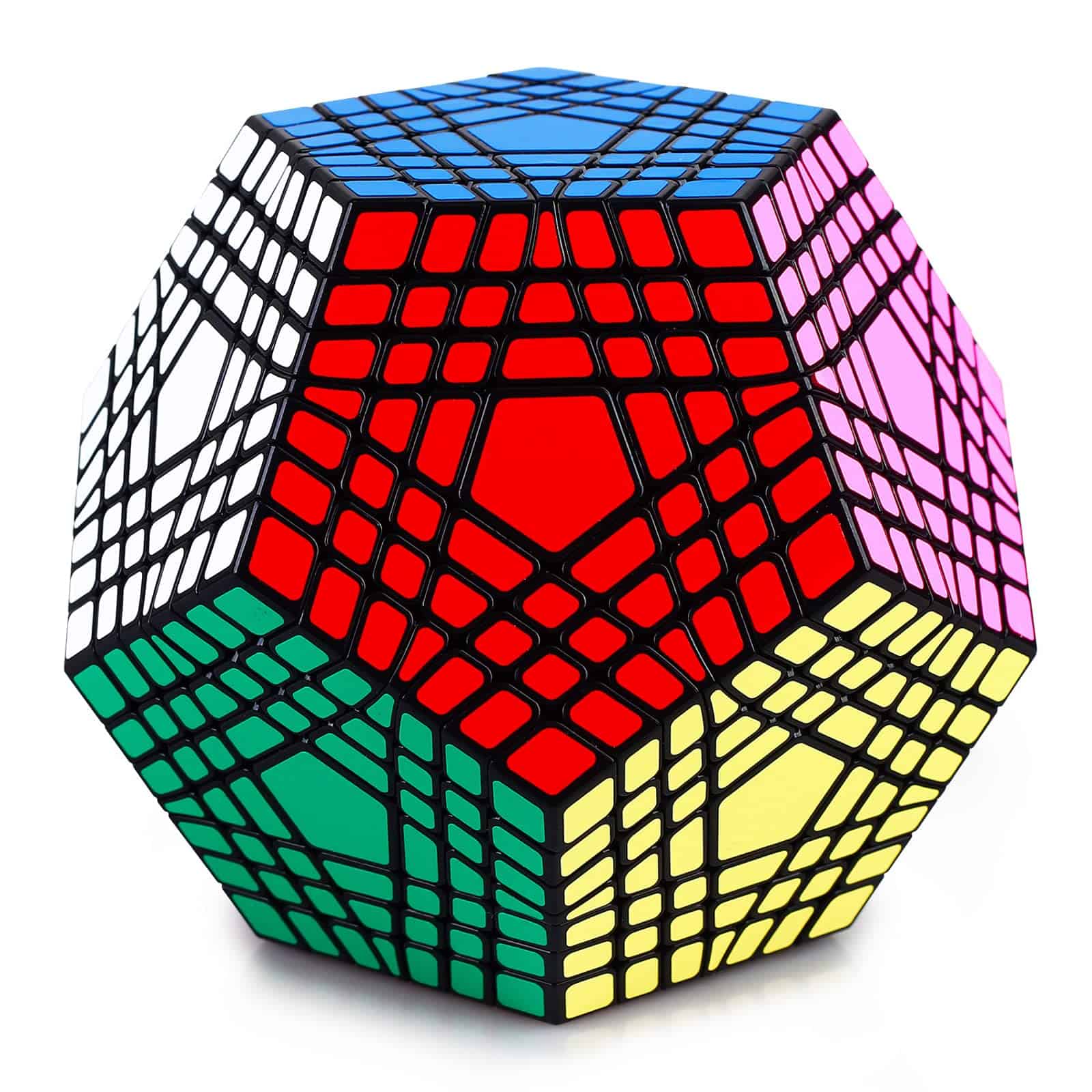 Cubo de Velocidad Ganowo Teraminx Megaminx 7x7 Cubo Mágico