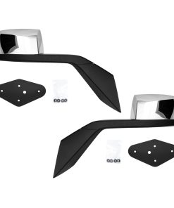 Espejos de Capó Cromados de Alto Vuelo para Camión,