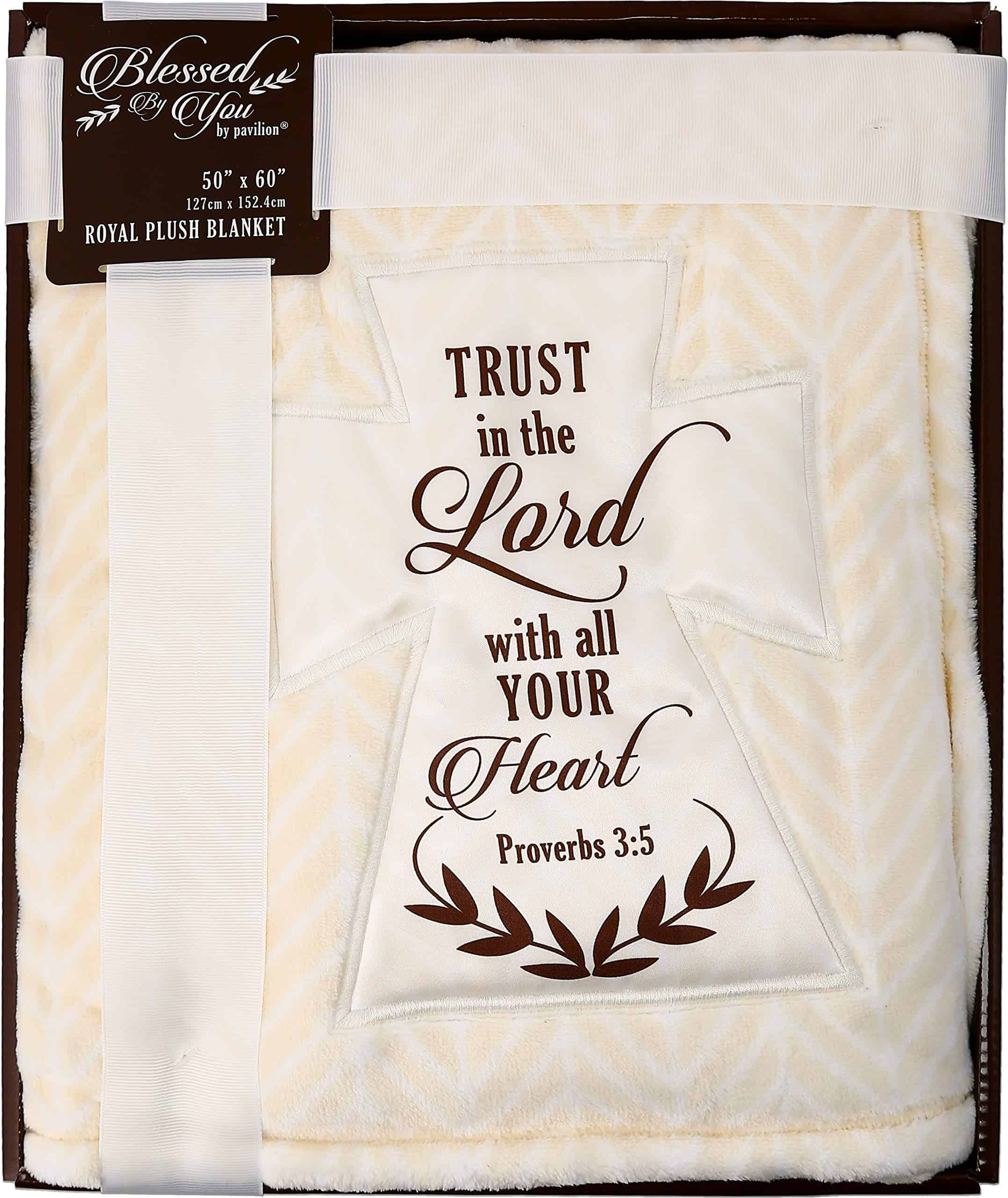 Manta de felpa real Pavilion- Lord de 50" x 60" - Confía en - Imagen 8