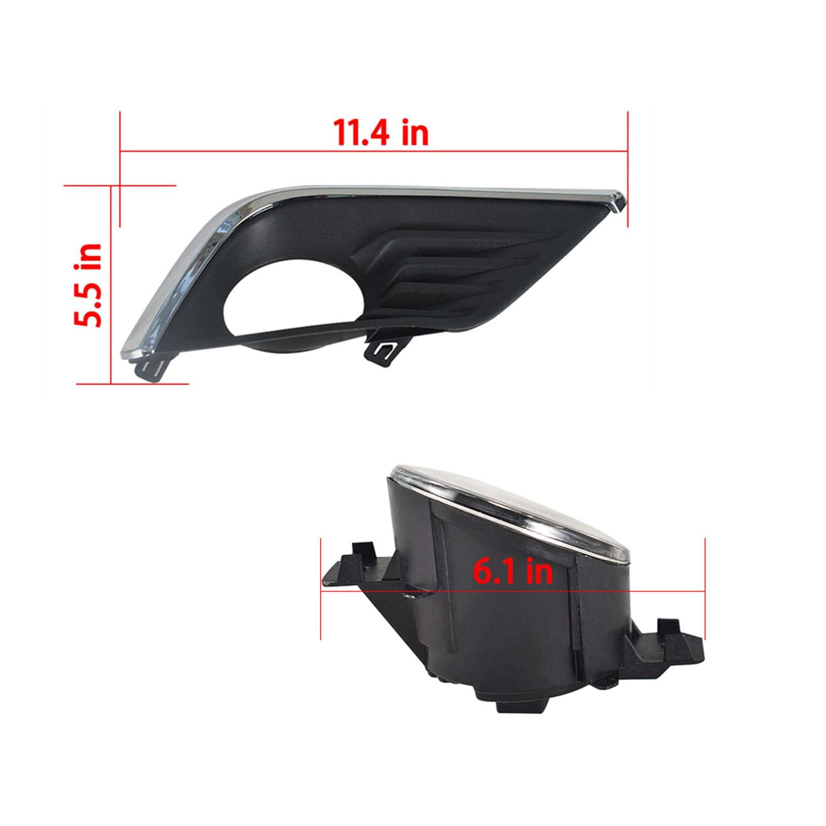 Lámpara de niebla para parachoques con lente clara de - Imagen 7