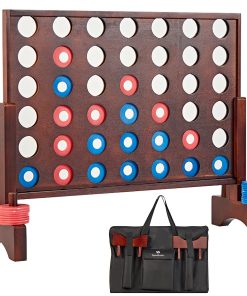Juego de Conecta 4 Gigante de Madera SpeedArmis - Divertido