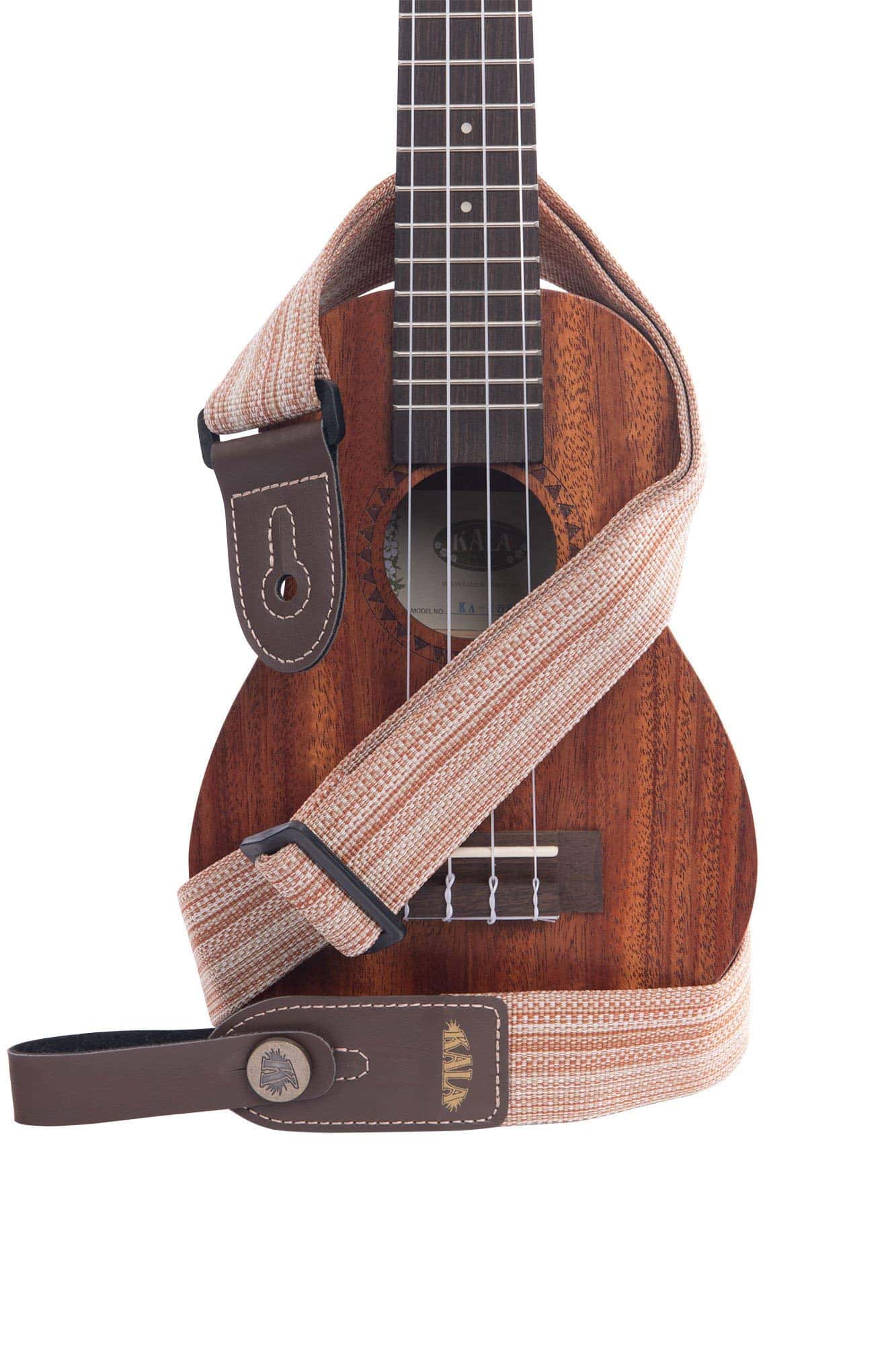 Correa Heather Rust para Ukulele de 0 Cuerdas de Kala Brand