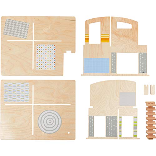 Casa de Muñecas HABA Little Friends Town Villa con 10 - Imagen 3