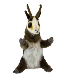 Títere de Venado de Fibra Sintética Hansa con Multi-Color