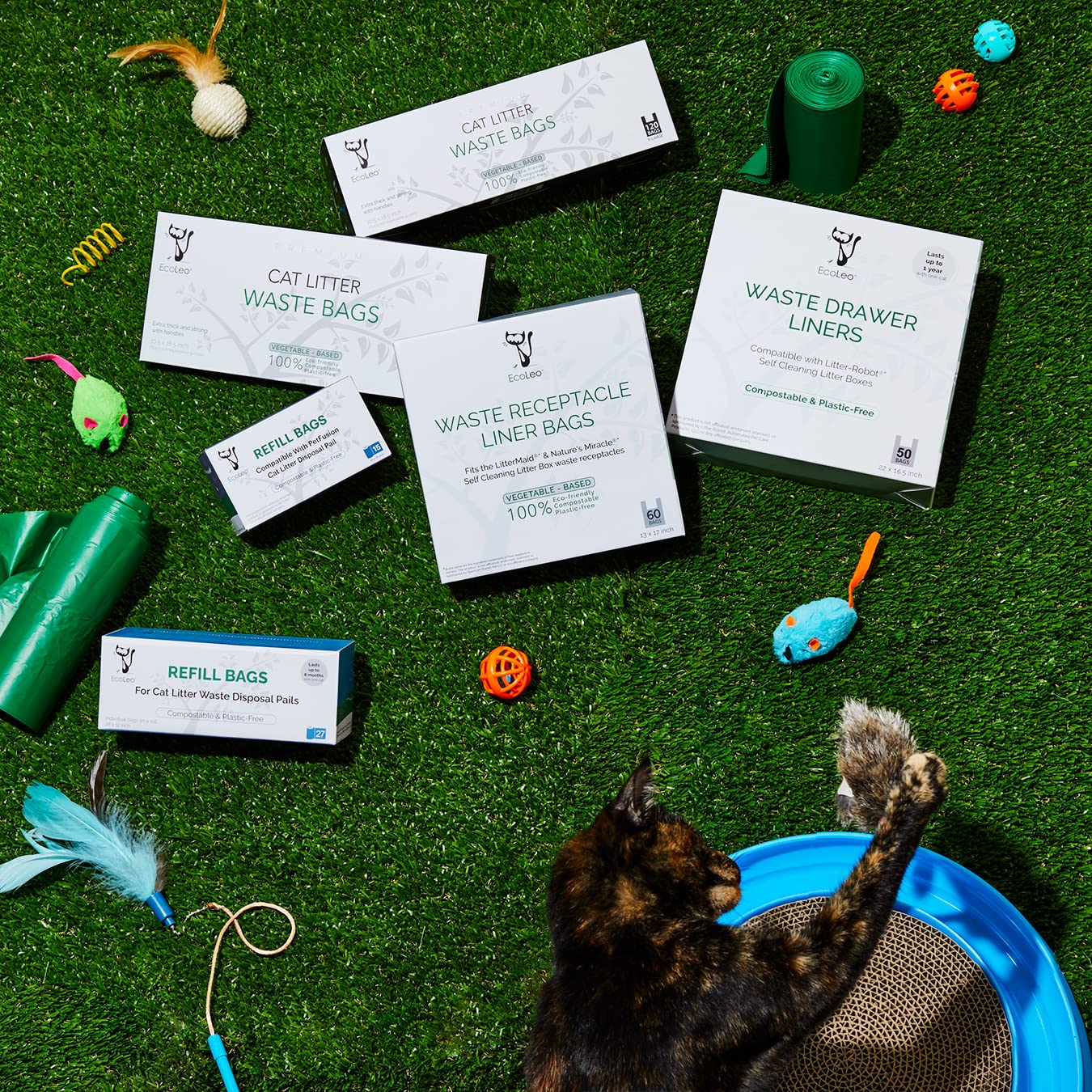 EcoLeo, Compatible con Litter-Robot 3, Bolsas de - Imagen 8