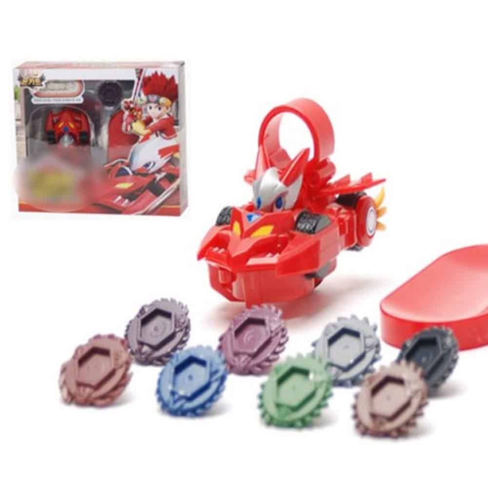 Set de Juego de Trompos de Metal MONKART DRAKA - Imagen 3