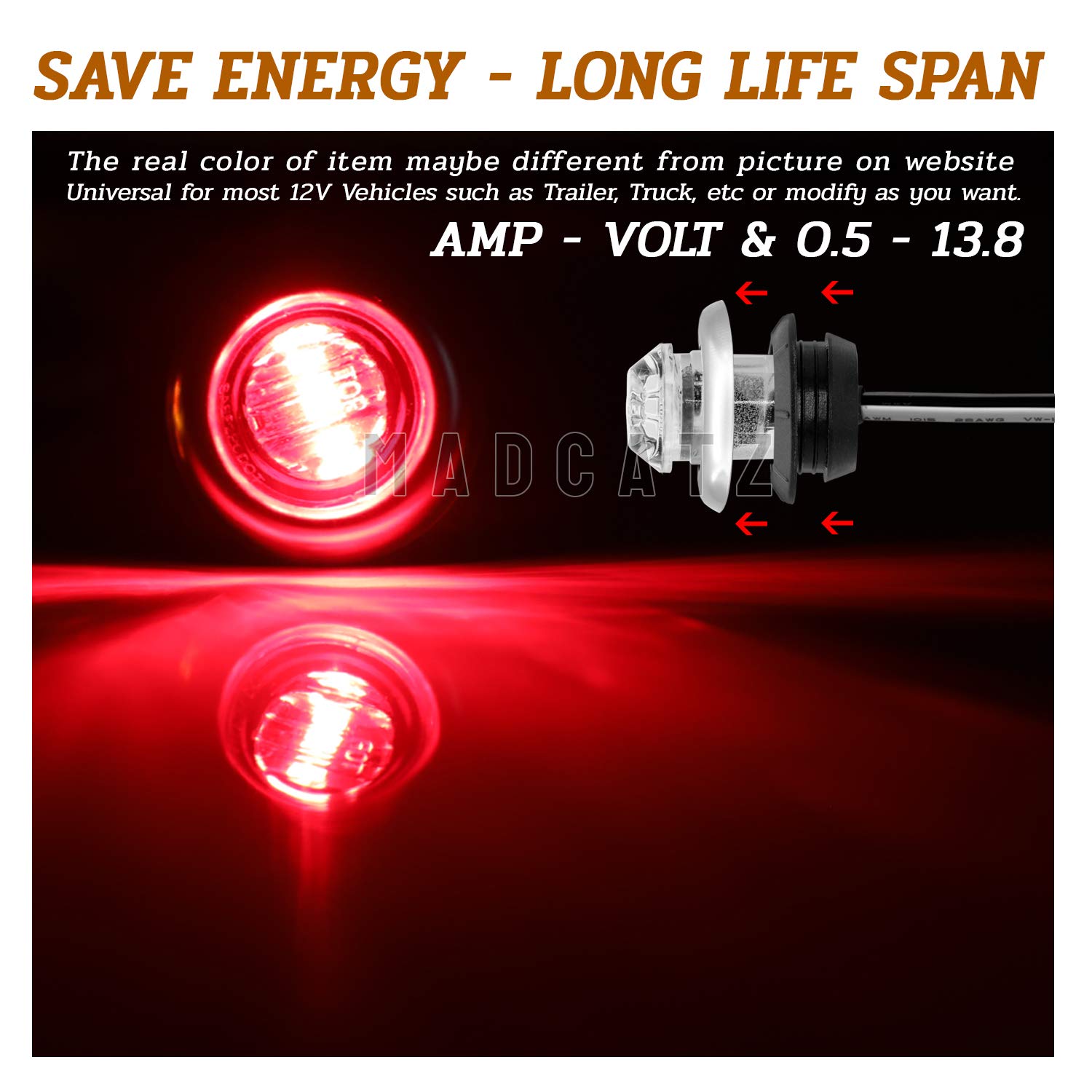 MADCATZ (Paquete de 50 Luces Indicadoras de Marcadores - Imagen 6