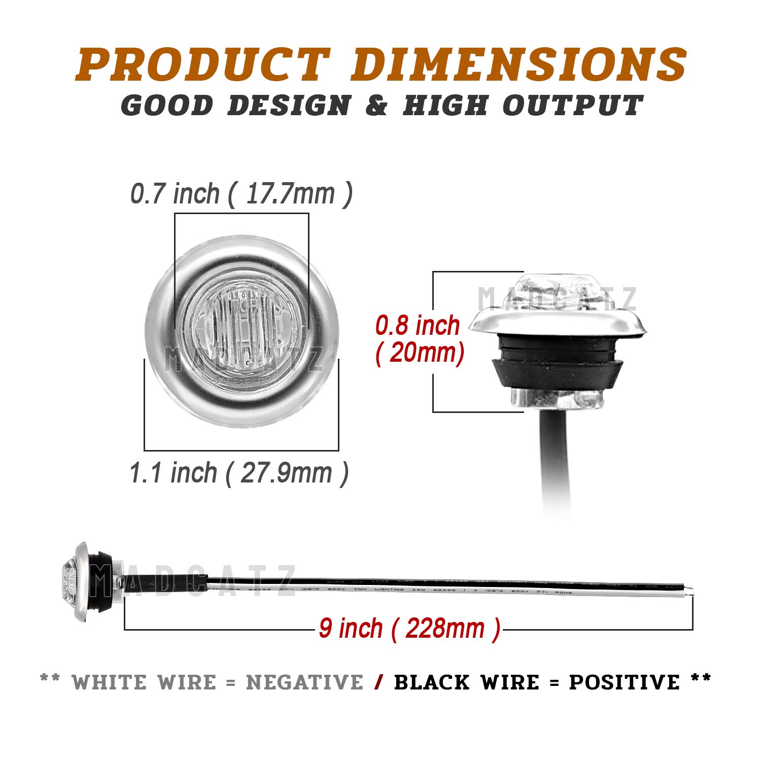 MADCATZ (Paquete de 50 Luces Indicadoras de Marcadores - Imagen 4