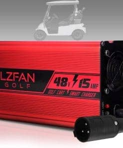 Cargador de Carro de Golf LZFAN, Cargador de Batería para