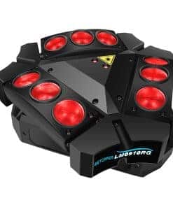 Luces de Escenario Móviles BETOPPER, 9x10W RGBW 4-en-1