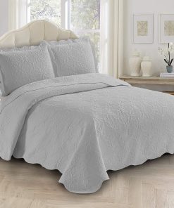 Juego de Colchas Acolchadas para Cama AZORE LINEN - Allison