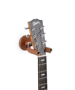 Colgador de guitarra de acero forjado -Negro y bronceado