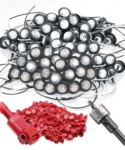 Luces Marcadoras Laterales 3/4 Pulgadas Clear Amber 3 Led