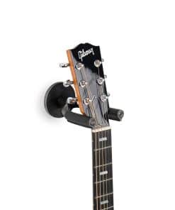 Colgador de Guitarra de Acero Forjado -Negro